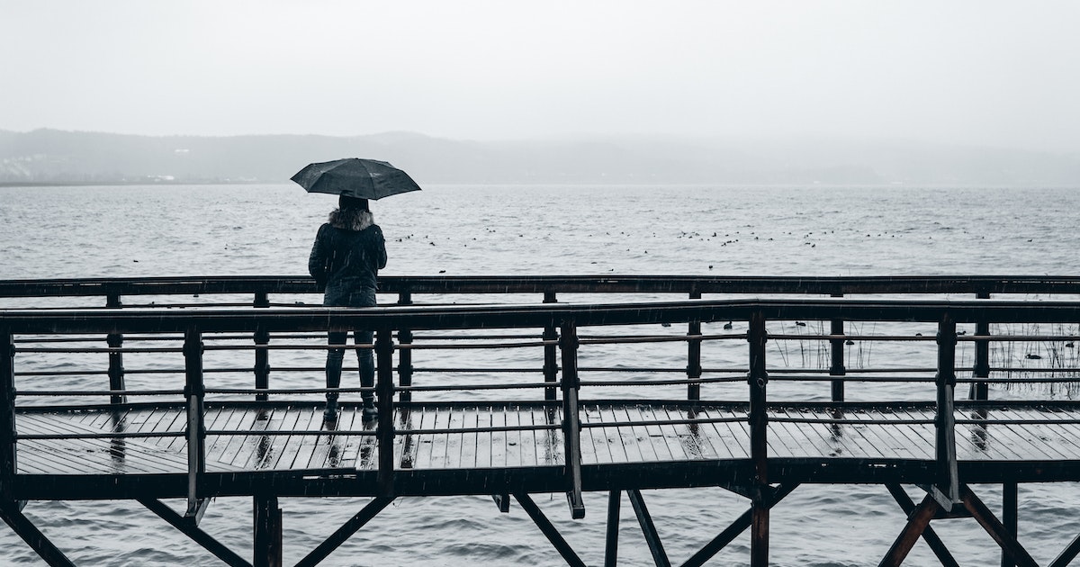 A rainy day